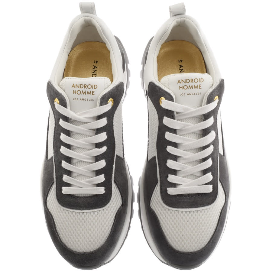 Alternative Image for ProductAndroid Homme Leo Carillo Trainers White3